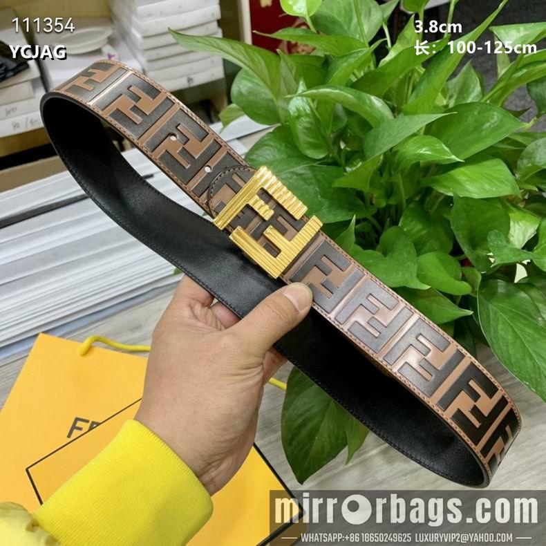 Replica Fendi Belt 38mmX100-125CM 8L17