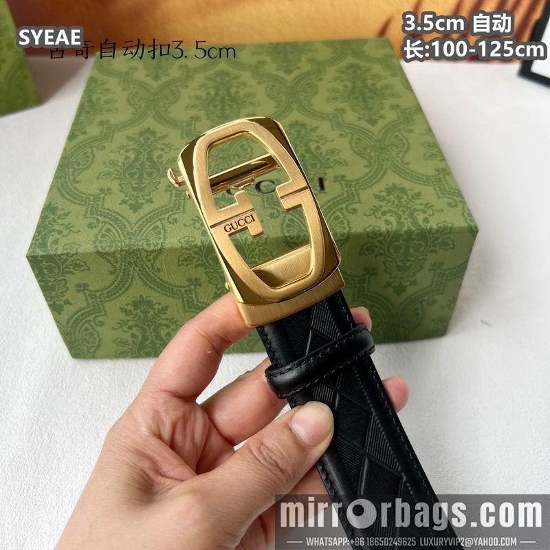 Replica Gucci belt 35mmX100-125cm 8L95
