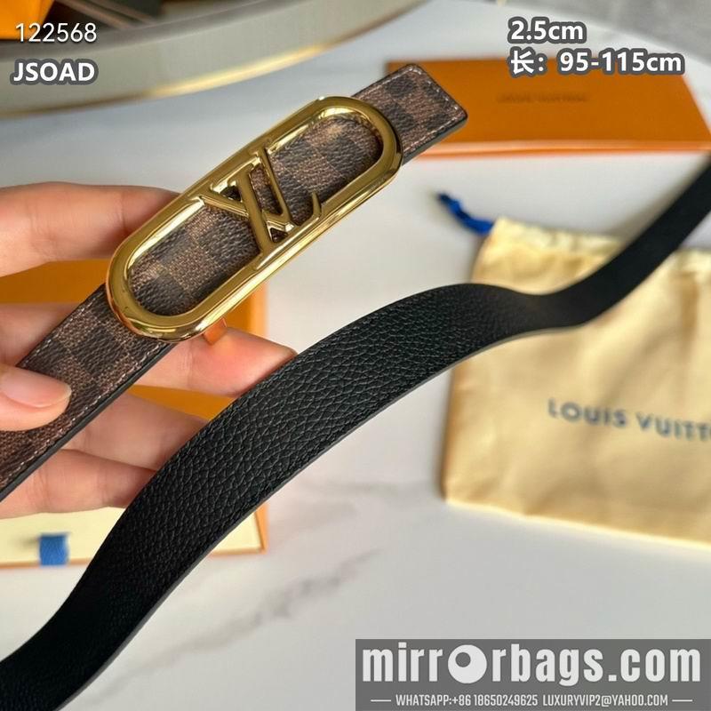 Replica LV belt 25mmX95-115cm 8L16
