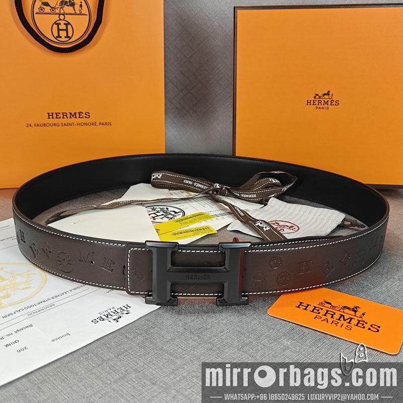 Replica Hermes belt 38mmX90-125cm lb05