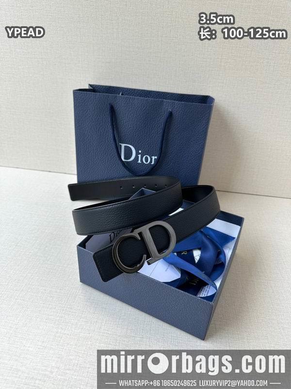 Replica Dior belt 35mmX100-125cm 8L36