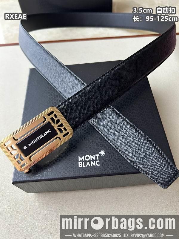 Replica Montlanc belt 35mmX100-125cm 8L74