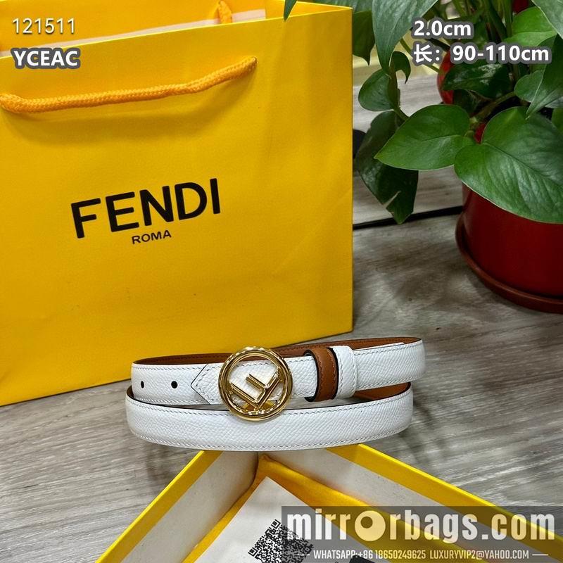 Replica Fendi belt 20mmX90-110cm 8L17