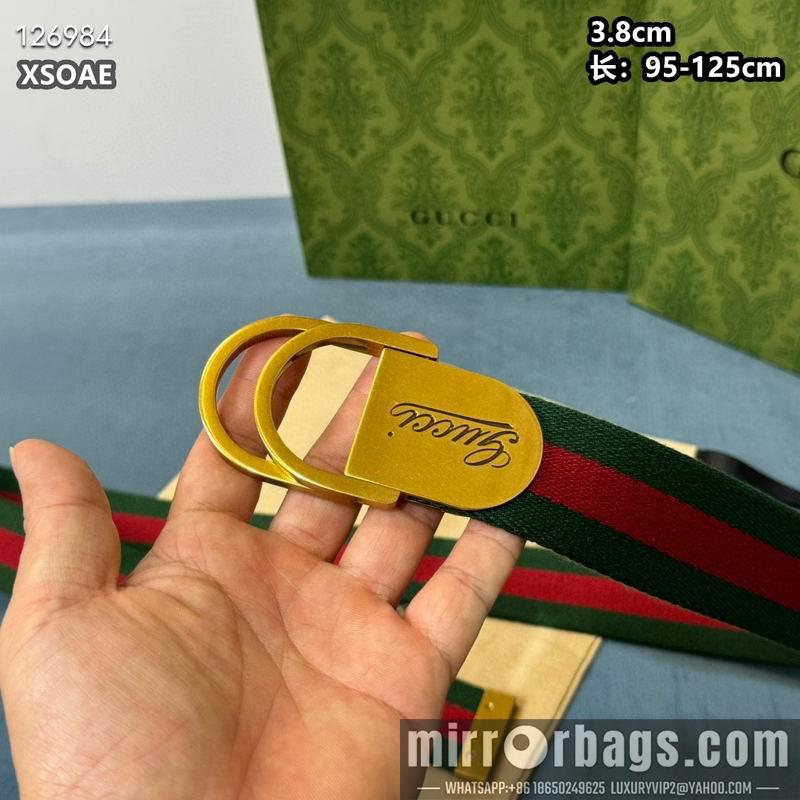 Replica Gucci belt 38mmX95-125cm 8L49