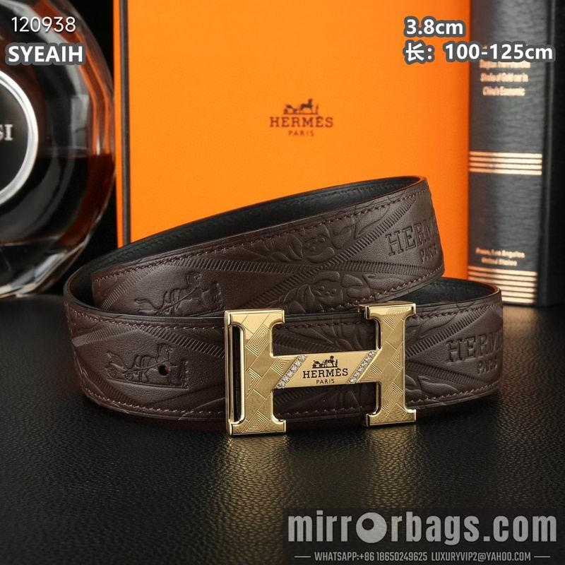 Replica Hermes belt 38mmX100-125cm 8L19