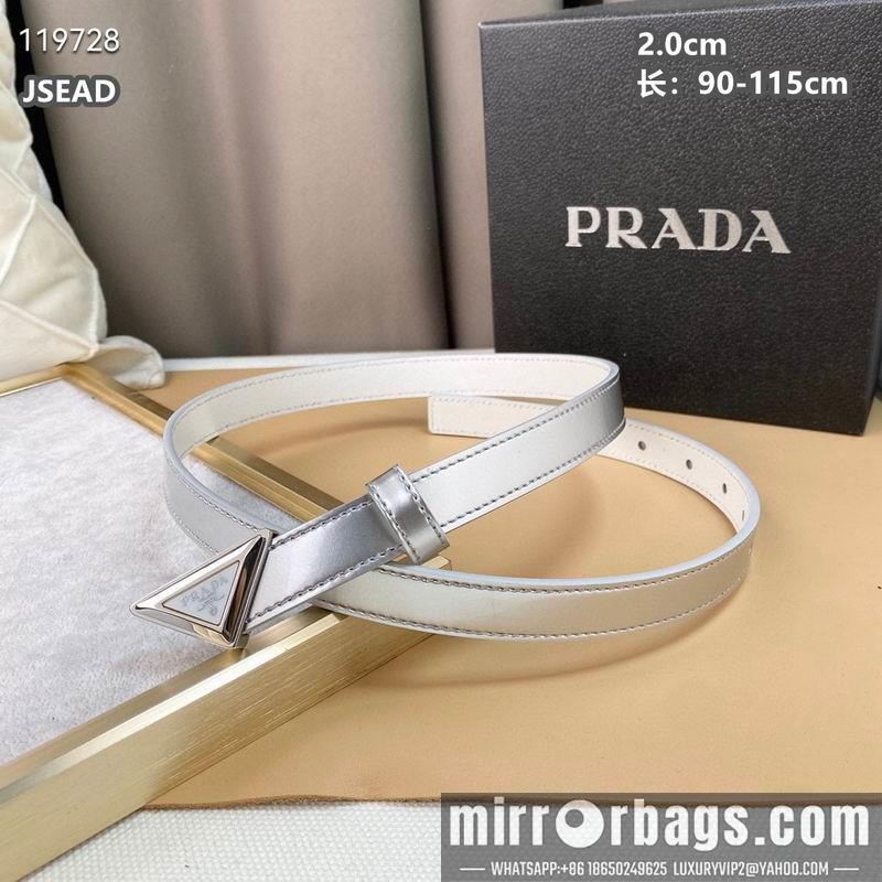 Replica Prada belt 20mmX90-115cm 8L040801