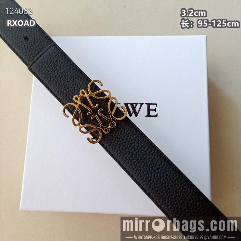 Replica Loewe belt 32mmX95-125cm 8L03