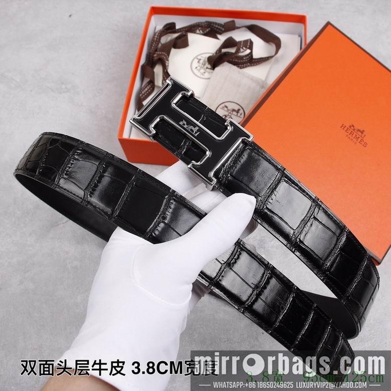 Replica Hermes Belt 38mmX95-125cm 7D93