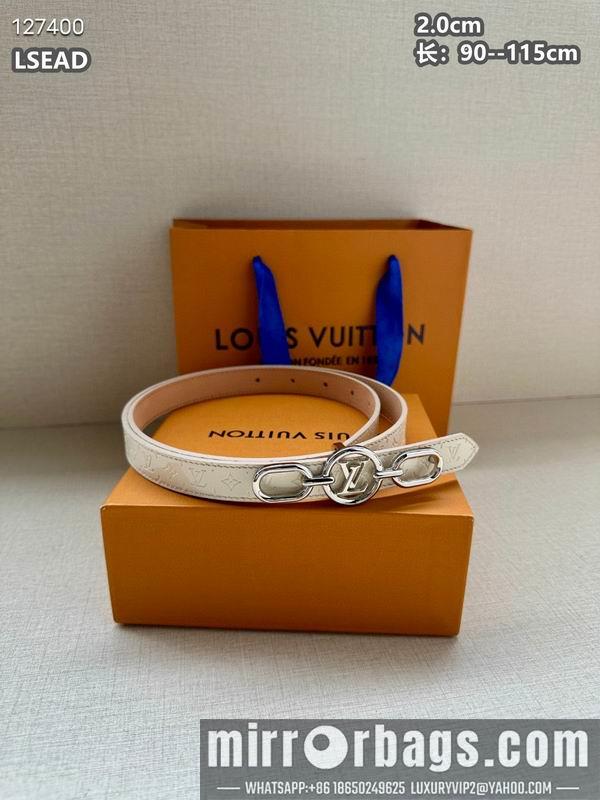 Replica LV belt 20mmX90-115cm 8L10