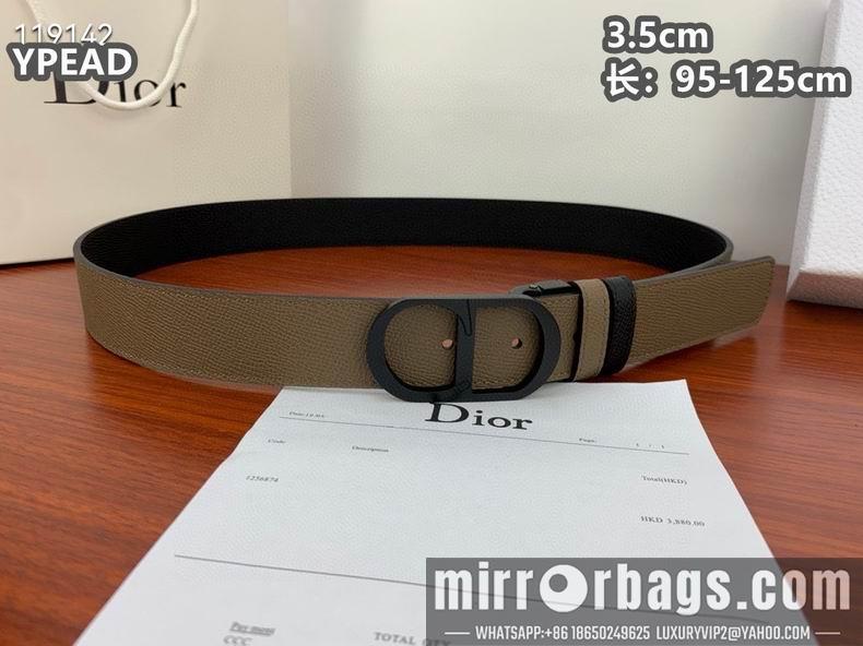 Replica Dior belt 35mmX95-125cm 8L14