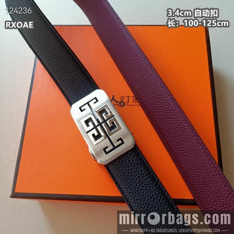 Replica Givenchy belt 34mmX100-125cm 8L02