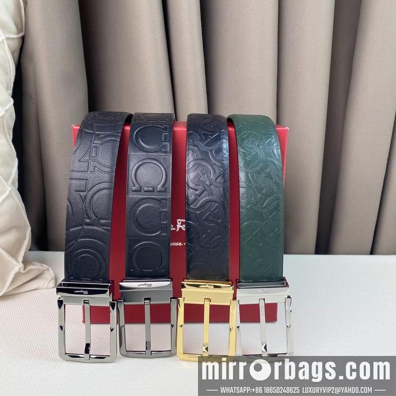 Replica Ferragamo belt 35mmX95-125cm 7D21