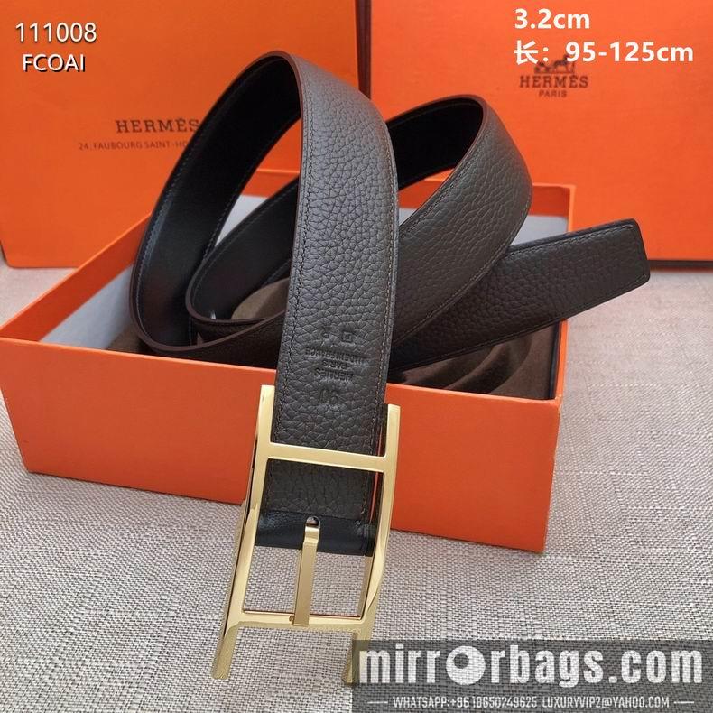 Replica Hermes Belt 32mX95-125cm 8L24