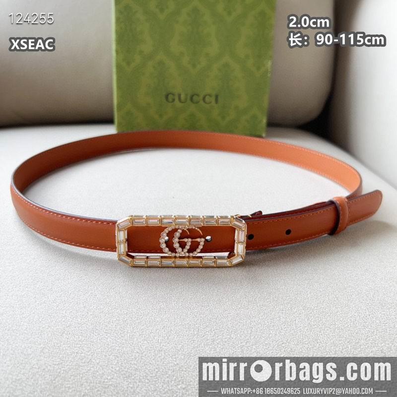 Replica Gucci belt 20mmX90-115cm 8L17