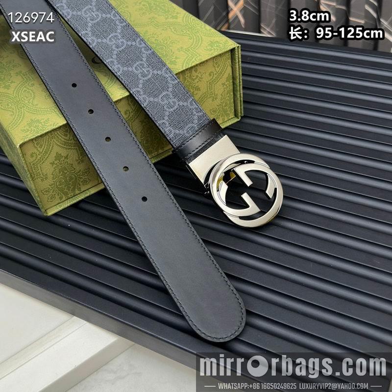 Replica Gucci belt 38mmX95-125cm 8L39