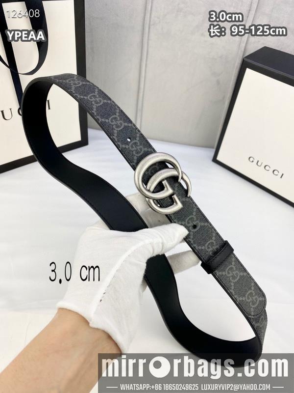 Replica Gucci belt 30mmX95-125cm  8L19