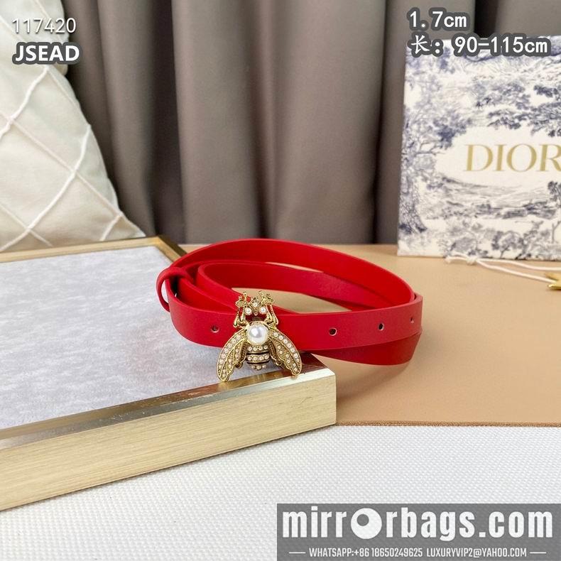Replica Dior belt 17mmX90-115cm 8L02