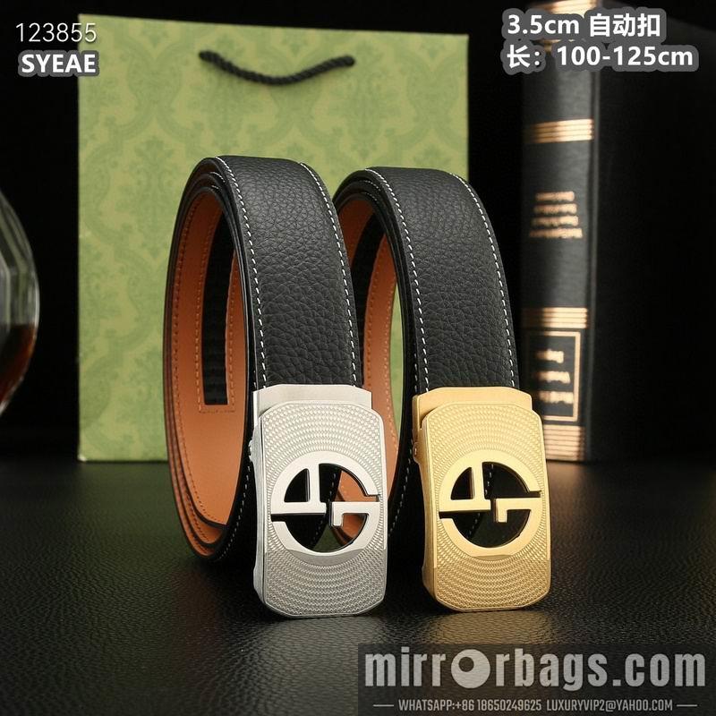 Replica Gucci belt 35mmX100-125cm 8L38