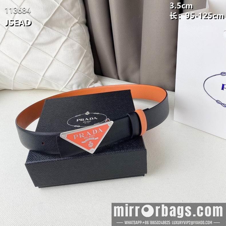 Replica Prada belt 35mmX95-125CM 8L20