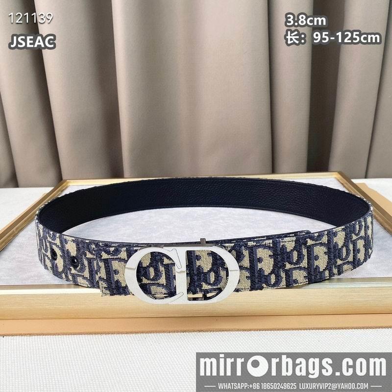 Replica Dior belt 38mmX95-125cm 8L03
