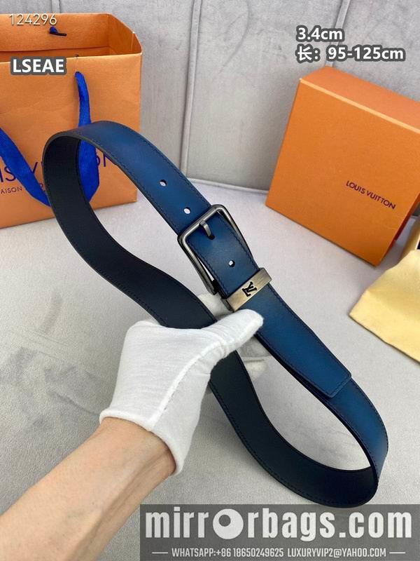Replica LV belt 34mmX95-125cm 8L27