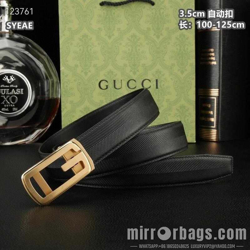 Replica Gucci belt 35mmX100-125cm 8L49
