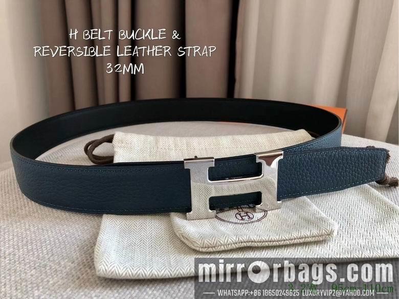 Replica Hermes Belt 32mmX95-110cm 7D19