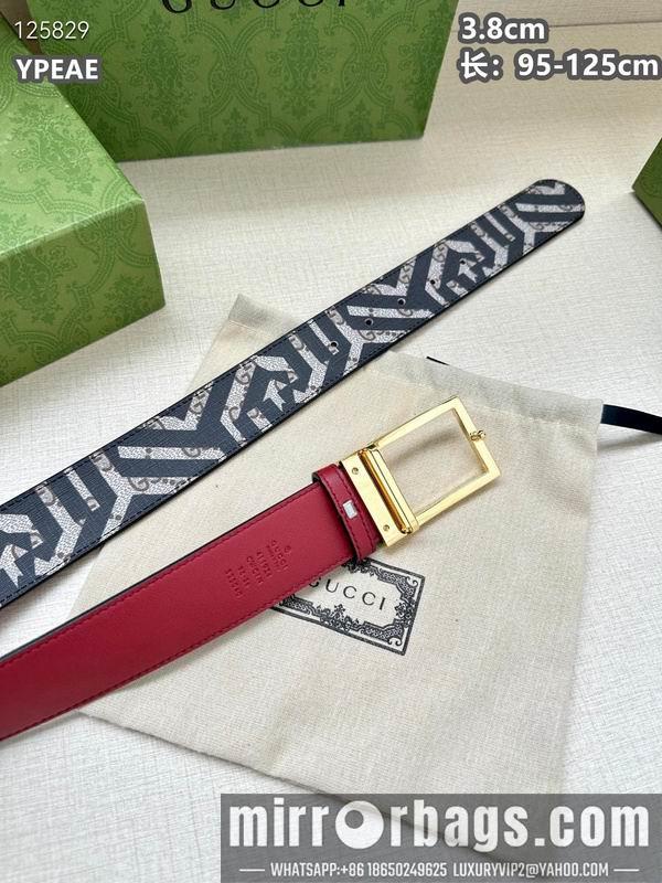 Replica Gucci belt 38mmX95-125cm 8L02