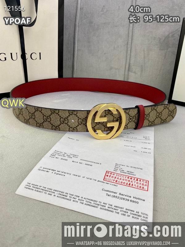 Replica Gucci belt 40mmX95-125cm 8L126