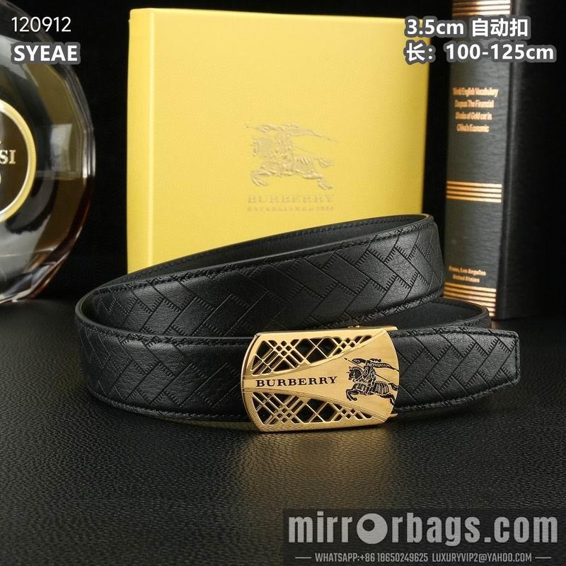 Replica Burberry belt 35mmX100-125cm 8L90