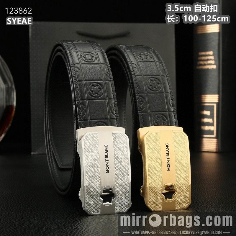 Replica Montlanc belt 35mmX100-125cm 8L48