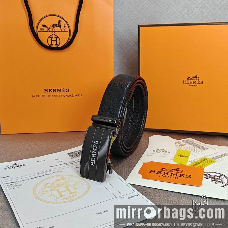 Replica Hermes belt 35mmX90-125cm lb02