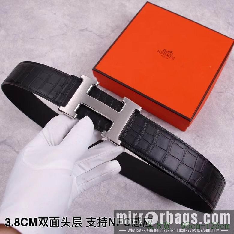 Replica Hermes Belt 38mmX95-125cm 7D88
