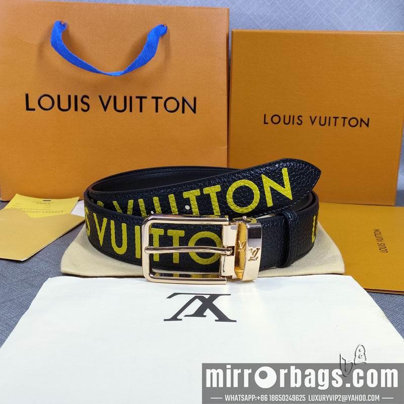 Replica LV belt 35mmX90-125cm lb01