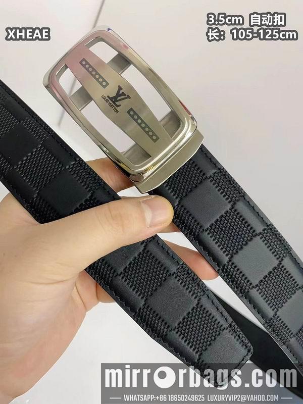 Replica LV belt 35mmX105-125cm 8L77