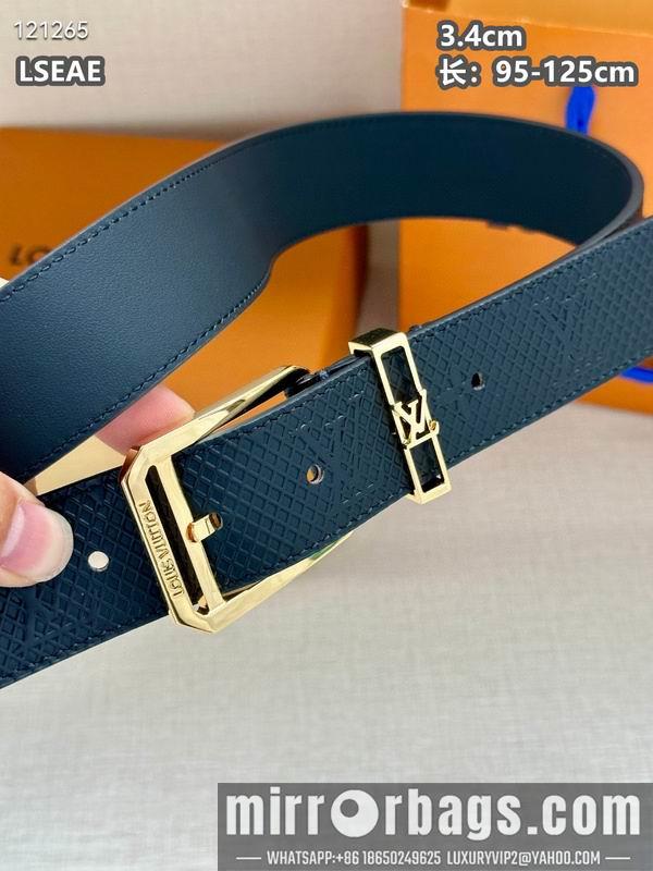 Replica LV belt 34mmX95-125cm 8L28