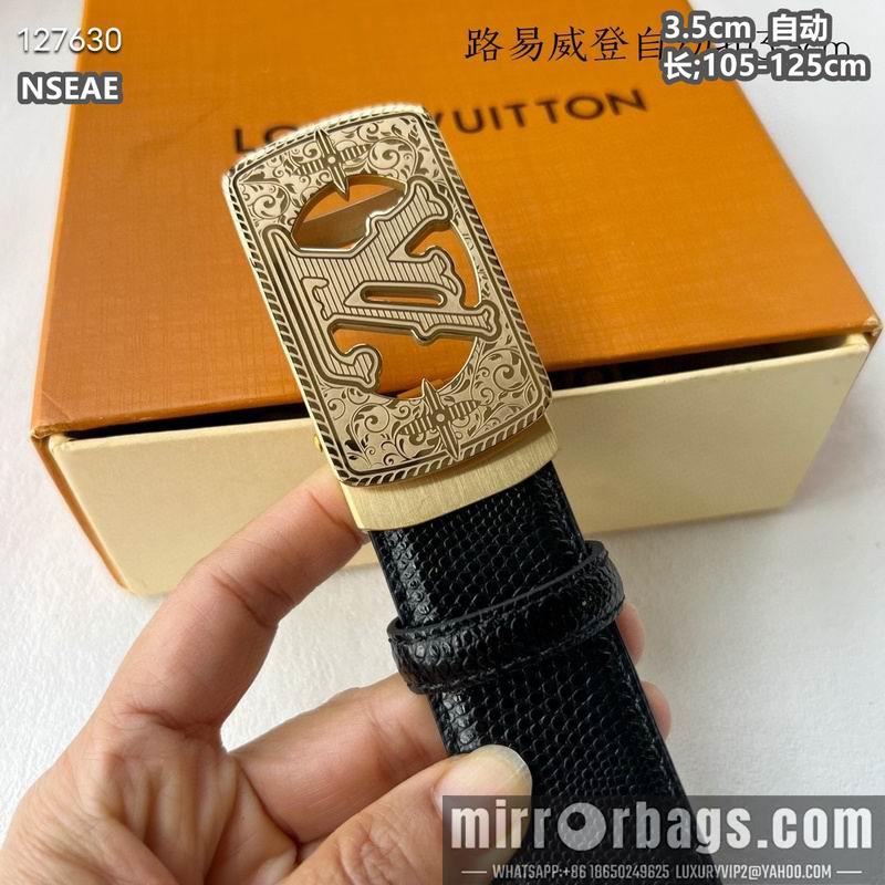 Replica LV belt 35mmX105-125cm 8L74