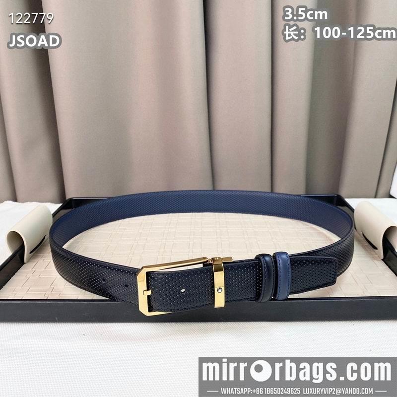 Replica Montblanc belt 35mmX100-125cm 8L26