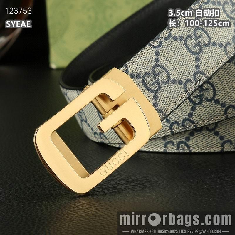 Replica Gucci belt 35mmX100-125cm 8L57