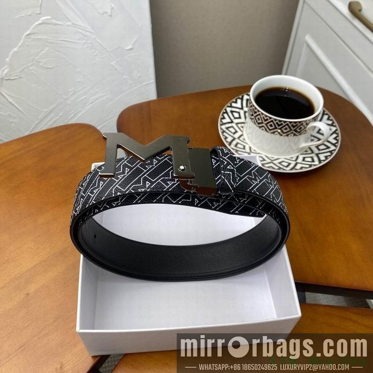 Replica Montblanc Belt 35mmX95-125cm 7D04