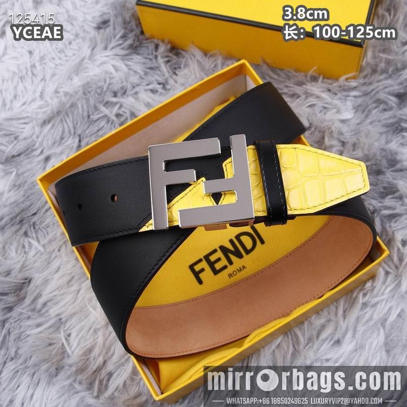 Replica Fendi belt 38mmX100-125cm  8L19