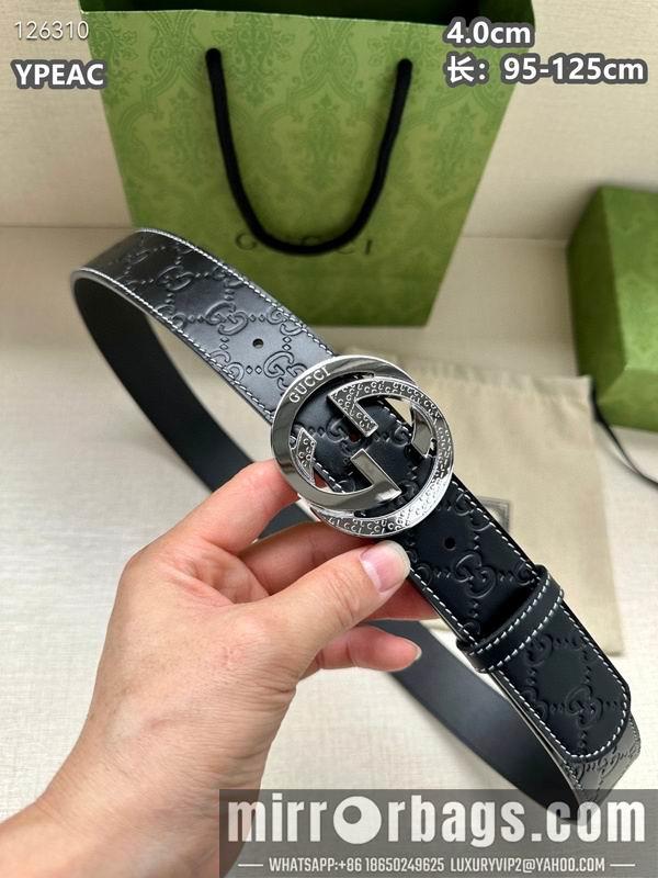 Replica Gucci belt 40mmX95-125cm 8L71