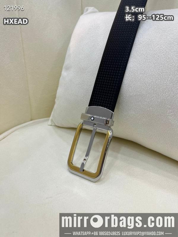 Replica Montblanc belt 35mmX95-125cm 8L04