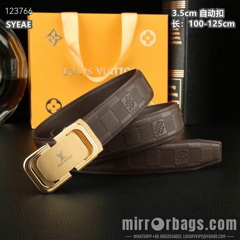 Replica LV belt 35mmX100-125cm 8L61
