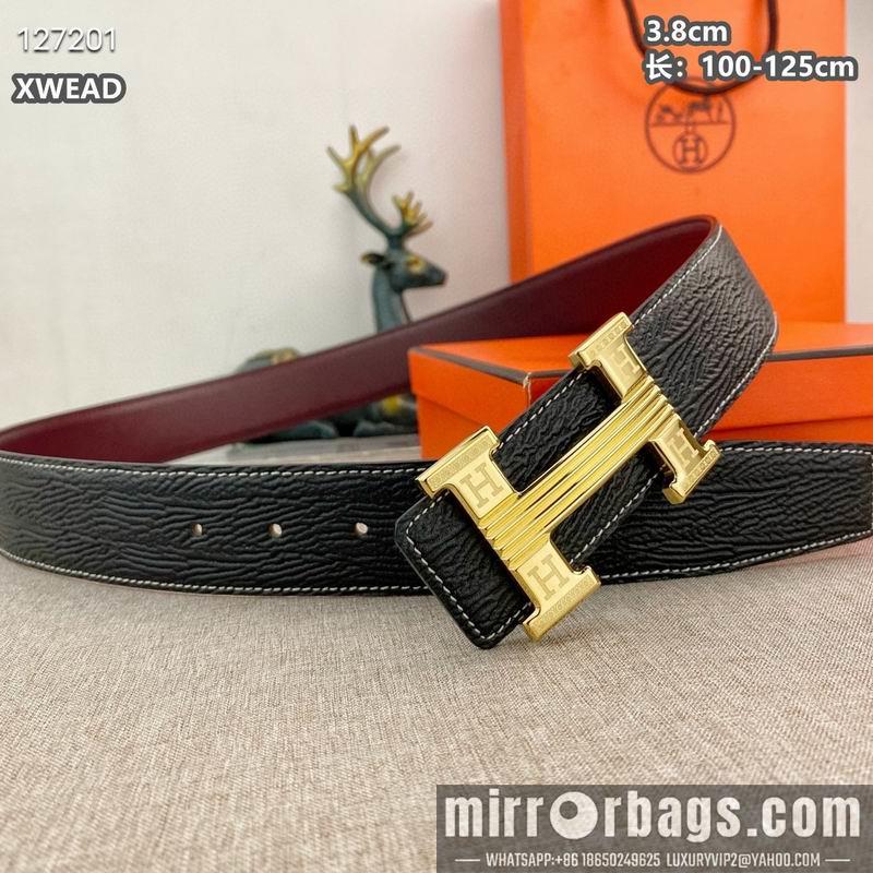 Replica Hermes belt 38mmX100-125cm 8L51