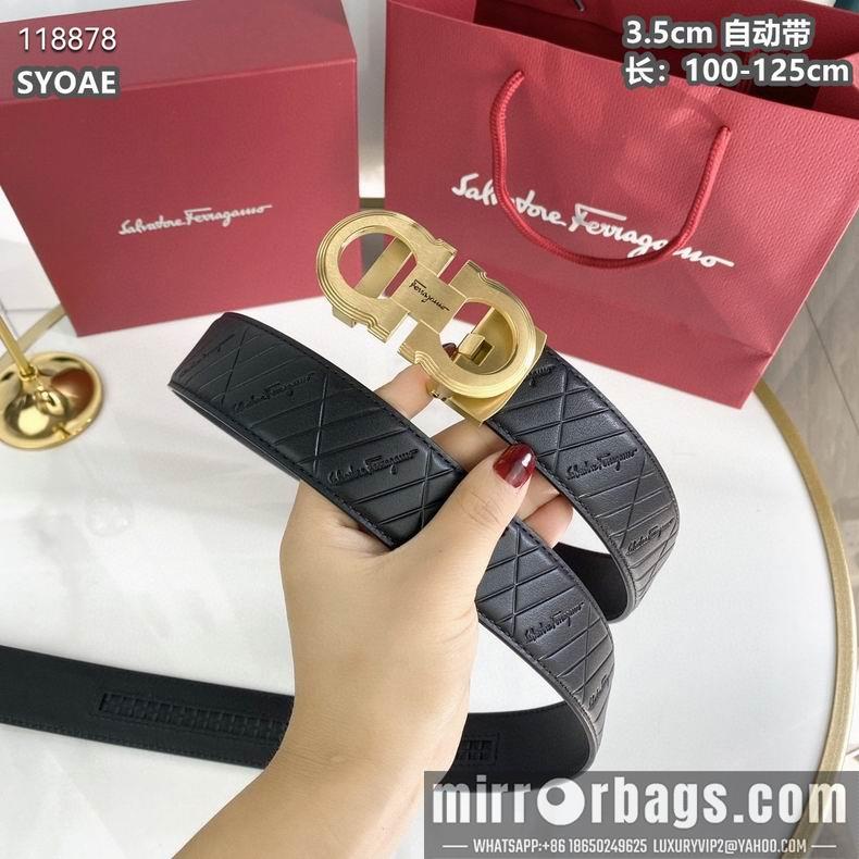 Replica Ferragamo belt自动带 35mmX100-125cm 8L09