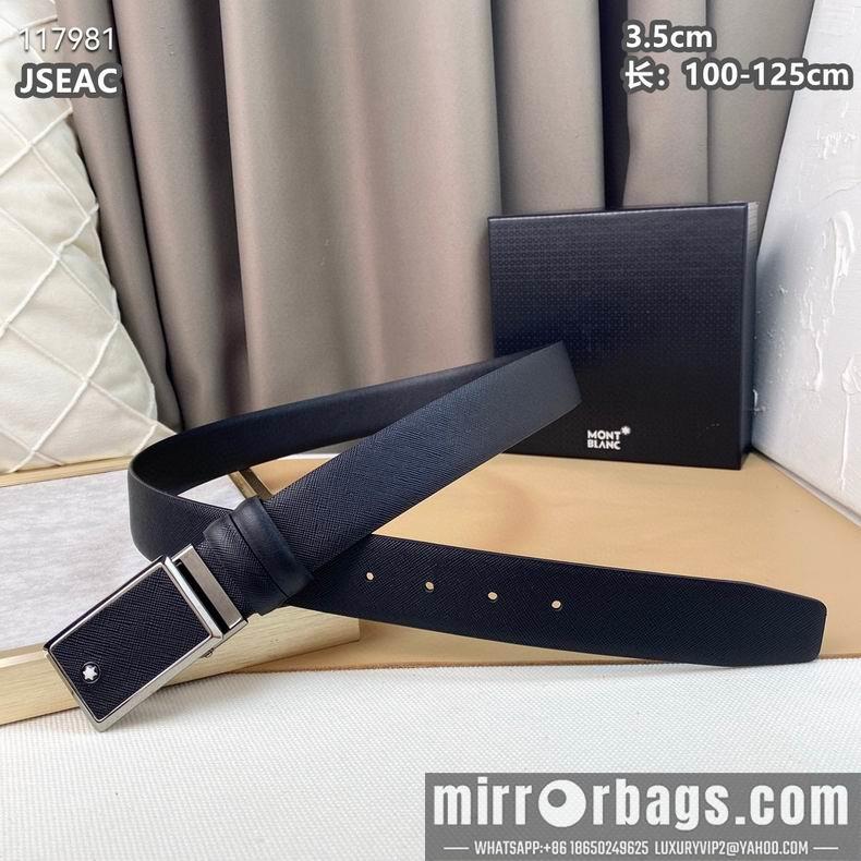 Replica Montblanc belt 35mmX100-125cm 8L10