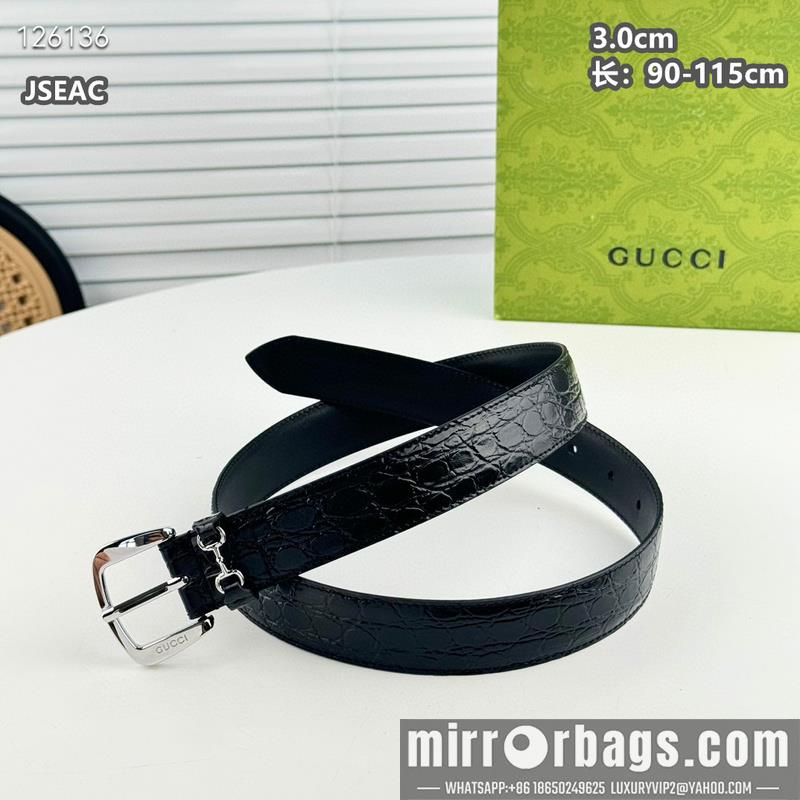 Replica Gucci belt 30mmX90-115cm  8L01