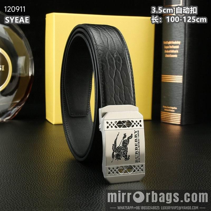 Replica Burberry belt 35mmX100-125cm 8L91
