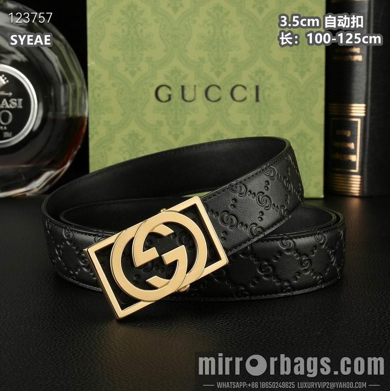 Replica Gucci belt 35mmX100-125cm 8L53
